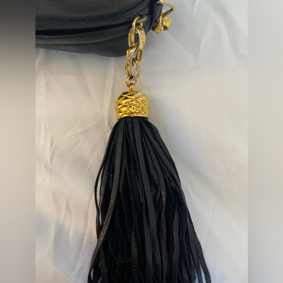 COPY - CHANEL Matelasse Chain Shoulder Lambskin Leather Tassel Camera Bag - Picture 4 of 7